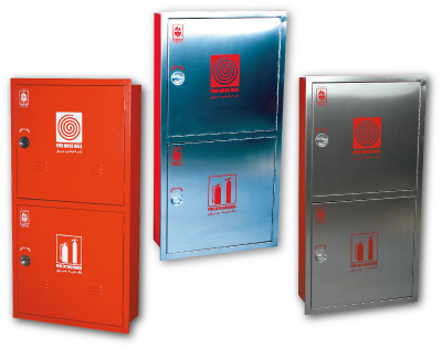 Fire Cabinet Double Doors - Double Door Fire Cabinet (400x316), Png Download