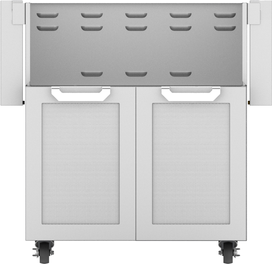 30 - Hestan 30 Stainless Steel Double Door Tower Cart - (1300x1000), Png Download