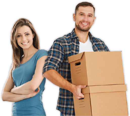 Cartersville, Ga - Woman Holding Boxes Png (528x567), Png Download