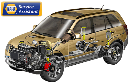 Napa Service Assistant Auto Repair Fort Collins - Napa Auto Parts (450x289), Png Download