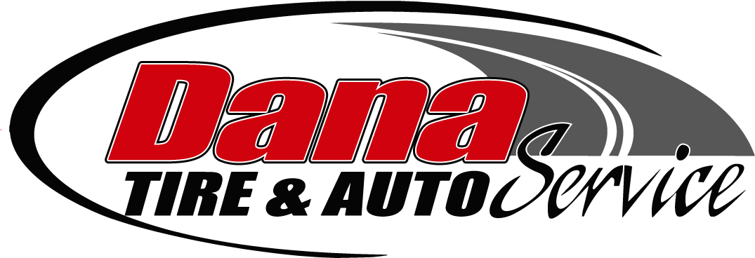 Dana Tire & Auto Service - Tire Service Logo (1081x418), Png Download