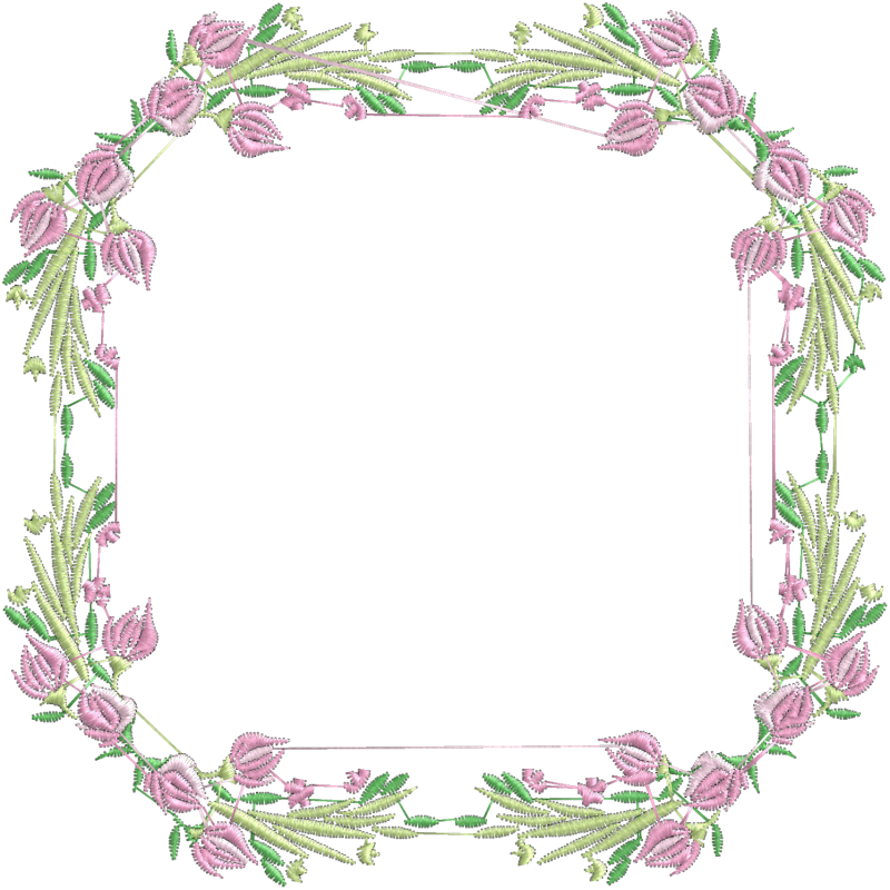 Рамка Колокольчики Пнг (800x800), Png Download
