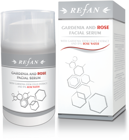 Gardenia And Rose - Cosmetics (568x600), Png Download