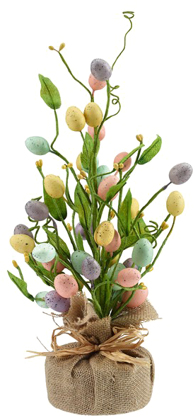 Easter Tree Png Image Background - Easter Egg Tree (600x600), Png Download