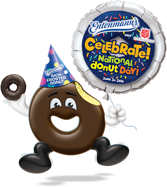 Entenmann's® Bakery Joins The Salvation Army Of Milwaukee - Entenmann's Donut Day (590x640), Png Download