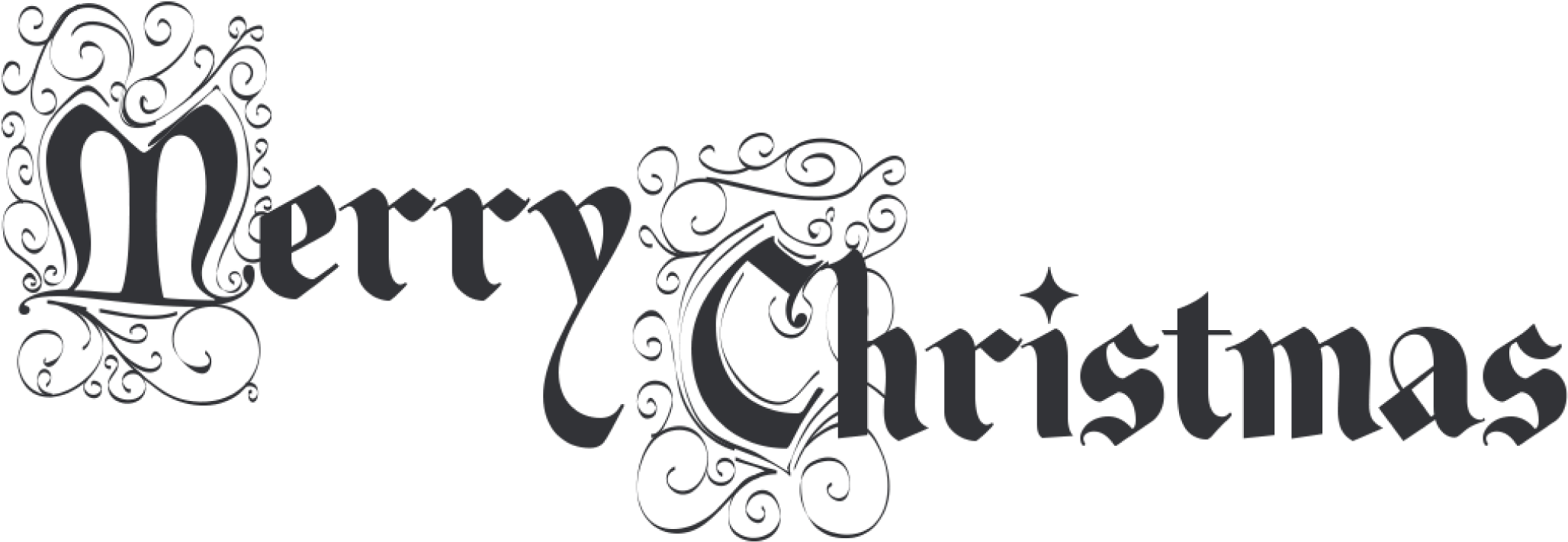 Christmas Card - Inkadinkado Cling Stamps, Village Signs And Tags, Mini (2083x792), Png Download