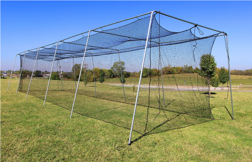 Cimarron 60' X 12' X 10' - Backyard Batting Cage Grass (843x843), Png Download