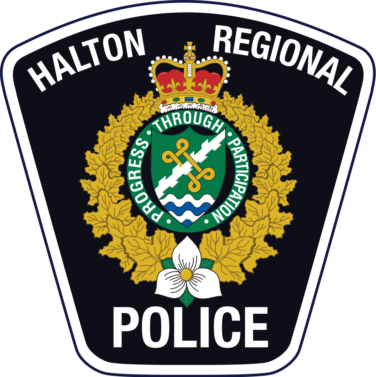 Halton Regional Police Service (1200x1204), Png Download