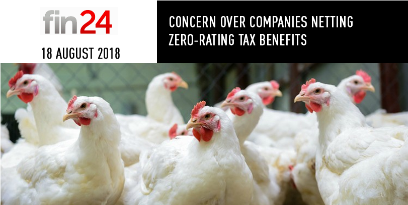 Concern Over Companies Netting Zero-rating Tax Benefits - Chicken (900x469), Png Download