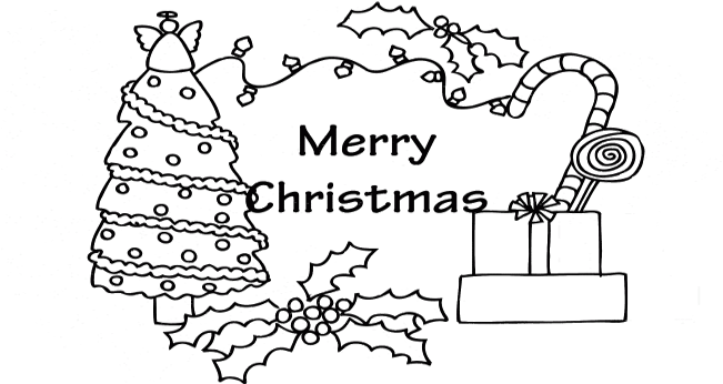 Christmas Card Coloring Pages For Printable - Free Printable Christmas Coloring Pages (650x800), Png Download