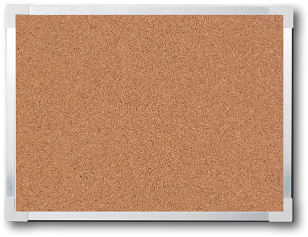 36" X 48" Aluminum Framed Cork Board - Sketch Pad (1000x667), Png Download
