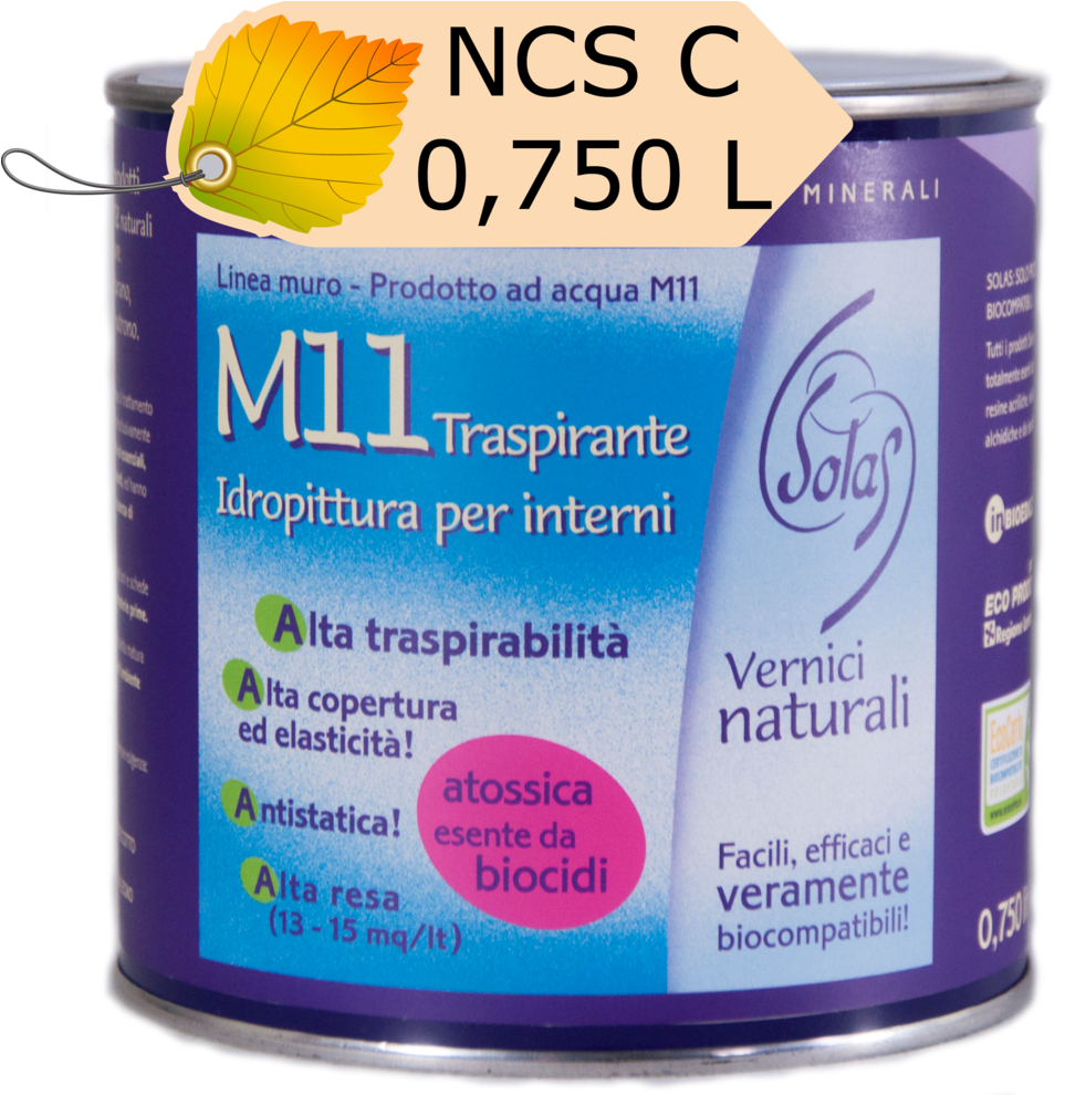 Transpirante M11 De Color Ncs C - Idropittura Antimuffa Bianca Luxens (1000x989), Png Download