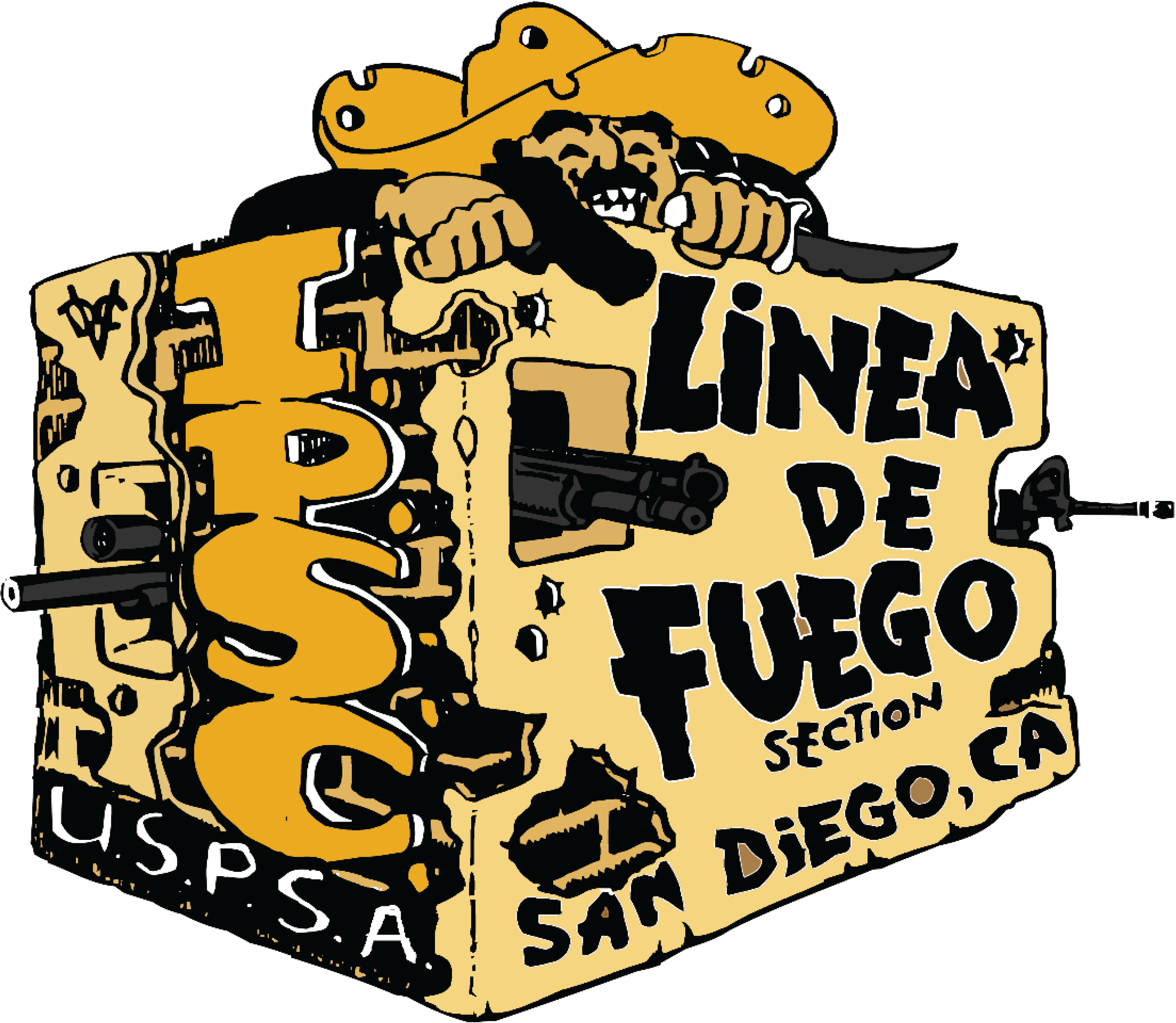 Ldf Logo - Linea De Fuego Uspsa (4600x4000), Png Download