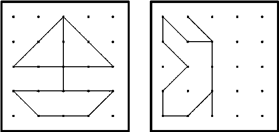 Dibujo De Unir Puntos Para Colorear - Triangle (600x470), Png Download