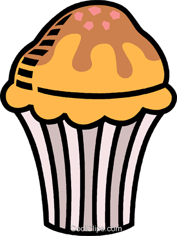 Muffin Royalty Free Vector Clip Art Illustration (359x480), Png Download