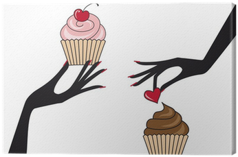 Cupcake Vector (400x400), Png Download