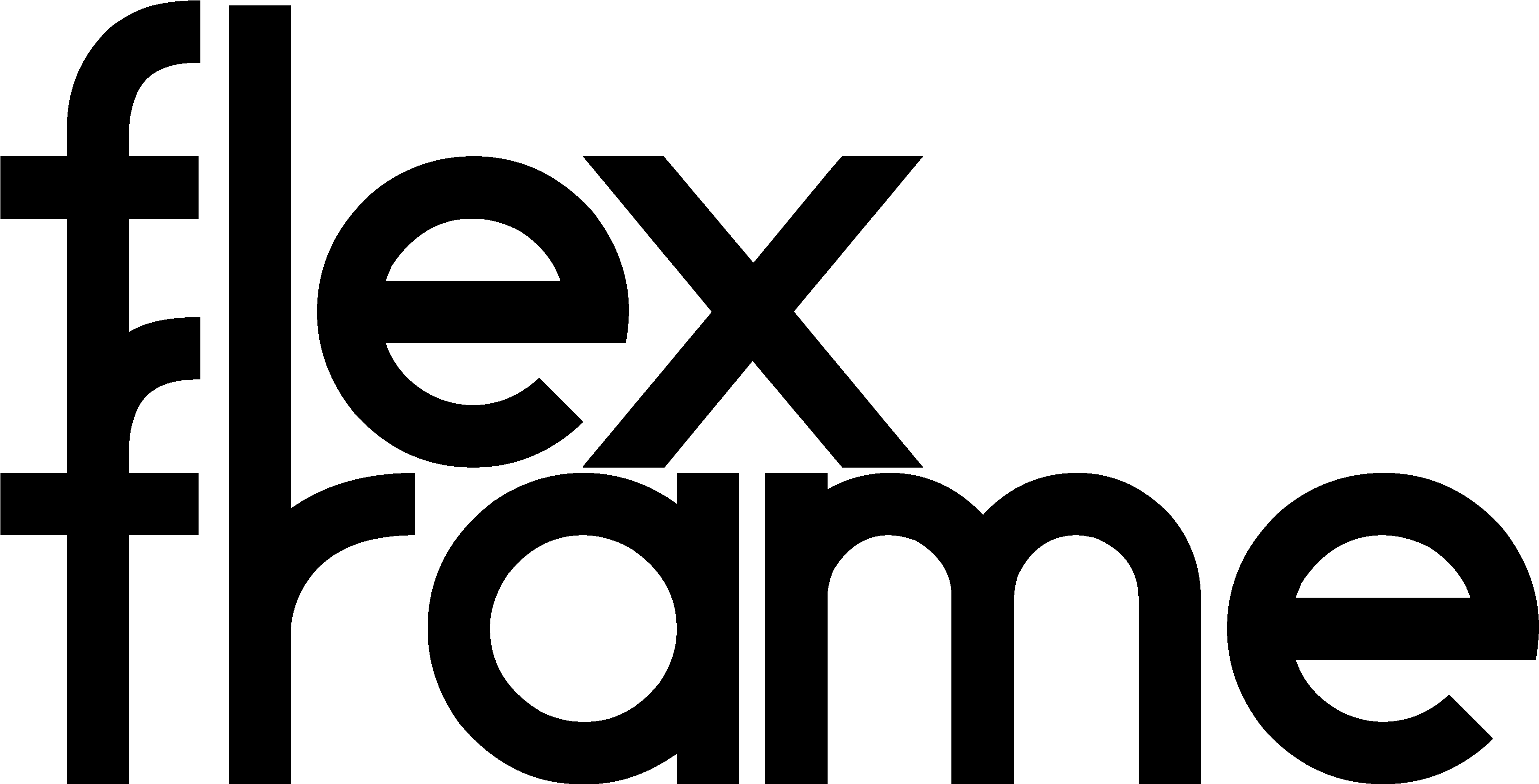 Flexframe-logo - Sedro-woolley (3969x1814), Png Download