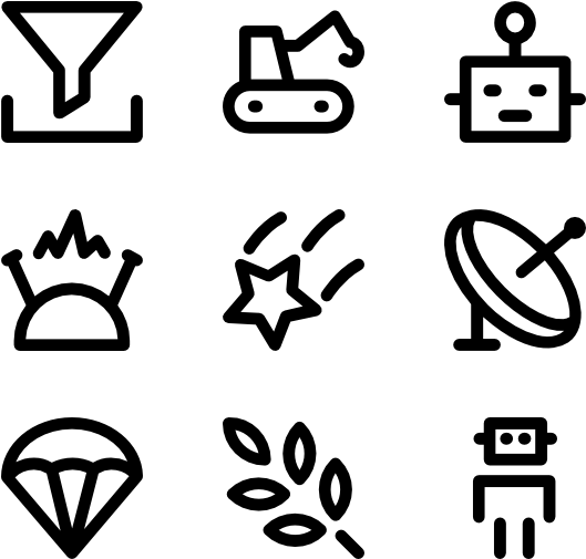 Science Elements - Security Icons Png (600x564), Png Download
