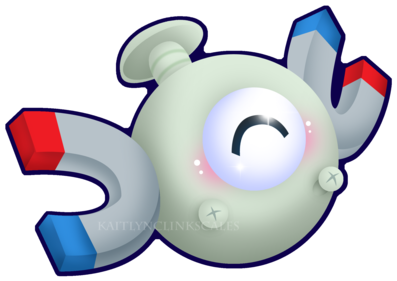 Magnemite Banner - Cute Magnemite (400x400), Png Download