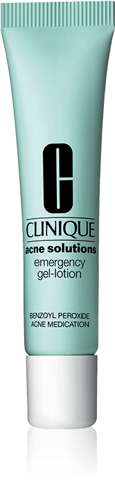 Acne Solutions™ Emergency Gel-lotion - Acne Gel Clinique (717x828), Png Download