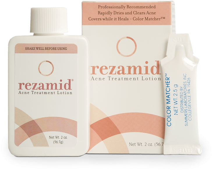 Image Of Rezamid Acne Lotion - Rezamid Acne Treatment Lotion - 60ml (1024x1024), Png Download