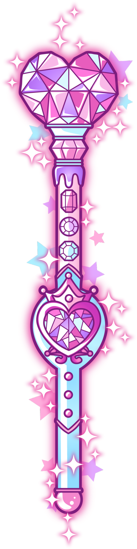 Finished My Final Set Of Wand Requests Although I - Sugar Sugar Rune Stick (600x1920), Png Download