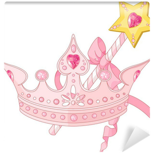 Prince Crown And Princess Wand (400x400), Png Download