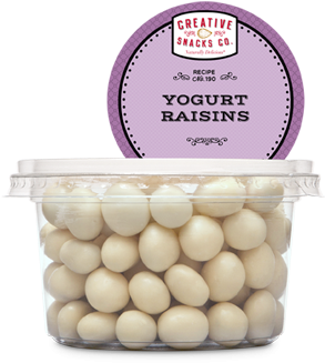 Yogurt Raisins 10 Oz - Creative Snacks Pretzels, Yogurt - 7 Oz (390x390), Png Download