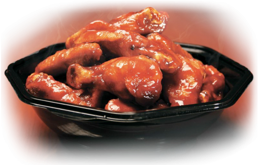 Hot Wings From Sardella's Pizza In Phoenix - Buffalo Wing (600x325), Png Download