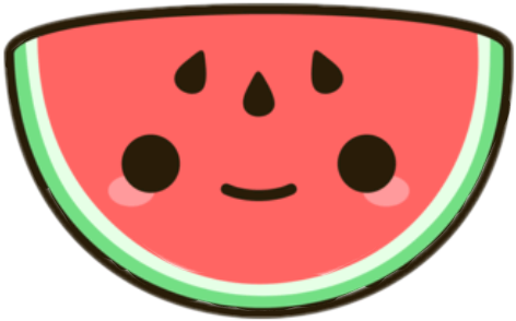 Report Abuse - Imagens Kawaii Melancia (472x294), Png Download