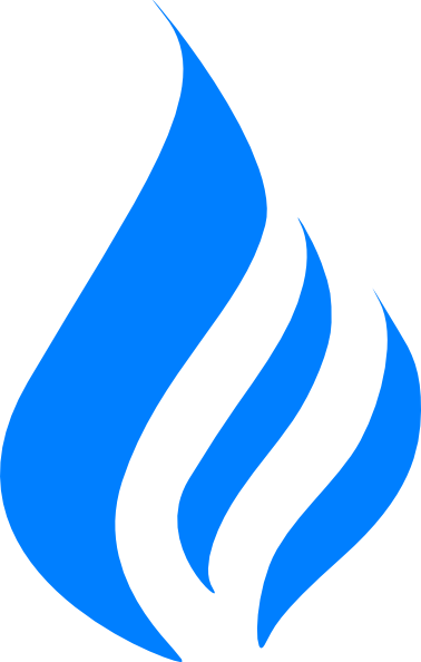 How To Set Use Gas Flame Logo Svg Vector (378x594), Png Download