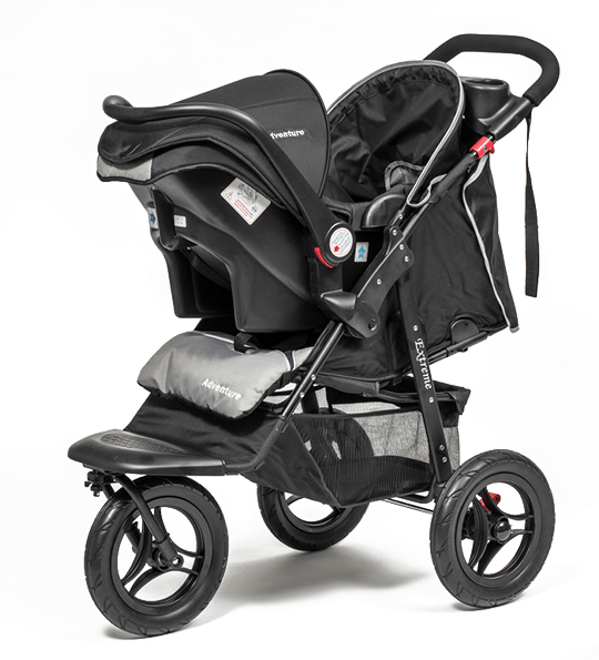 Baby Pram With Maxi Cosy - Pram And Capsule Nz (540x595), Png Download