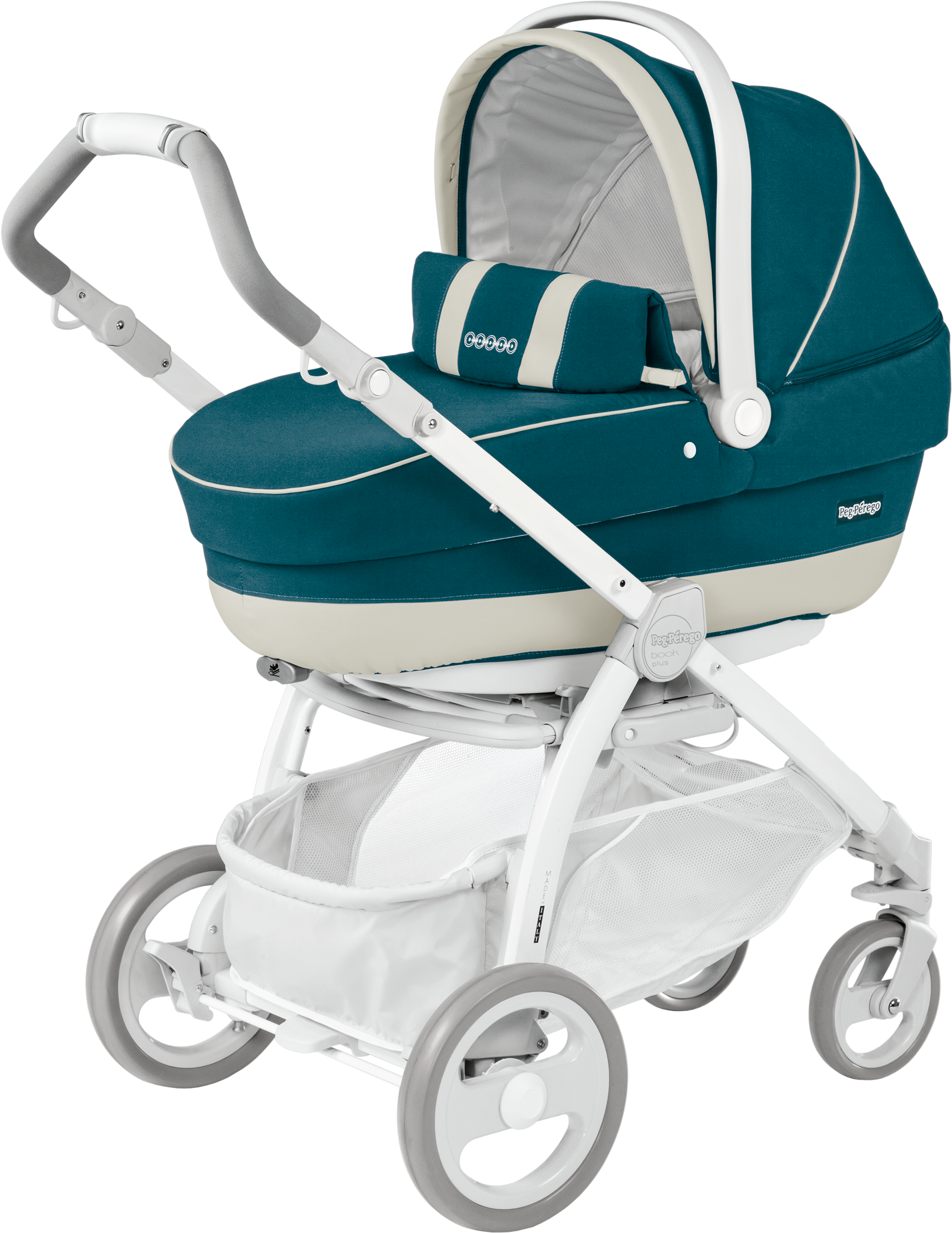 4 Wheel Pram Baby Png Image - Pram Baby Png (2015x2598), Png Download