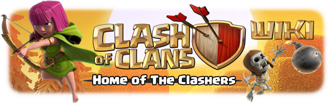 Clash Of Clans Wikia - Clash Of Clans (650x200), Png Download