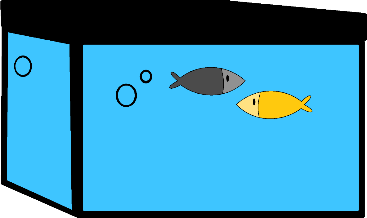 Fish Tank - Portable Network Graphics (1233x784), Png Download
