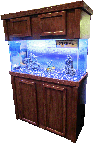 75 Or 90 Gallon Fish Tank Stand - Cherry Aquarium Stand (500x500), Png Download