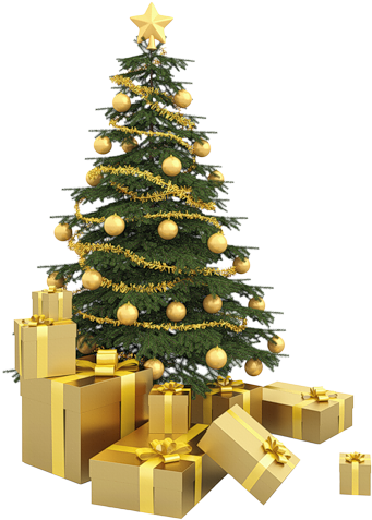 Stock Image Christmas Tree (424x500), Png Download