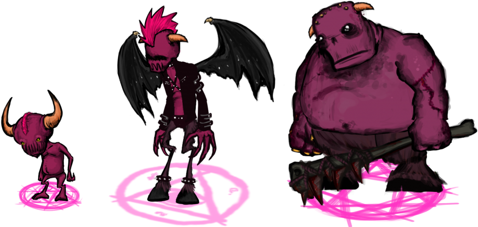 Lester's Demons - Demon (1024x540), Png Download