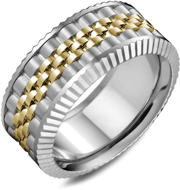 Luxury Wedding Bands - Carlex Wedding Band (400x400), Png Download