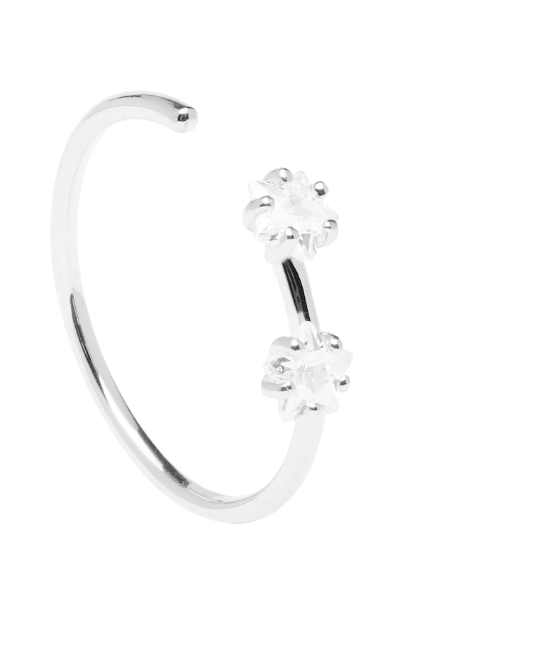 Vela Silver Ring - Silver (1000x1000), Png Download
