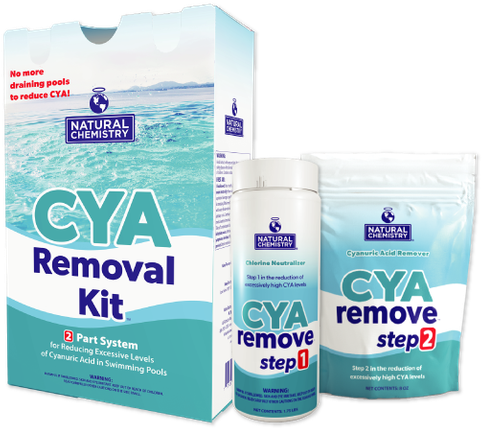 Cya Removal Kit Reduces High Levels Of Cyanuric Acid - Cya Removal Kit (500x441), Png Download