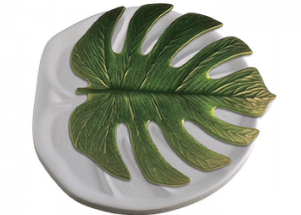 Monstera Leaf Casting Mold (600x600), Png Download