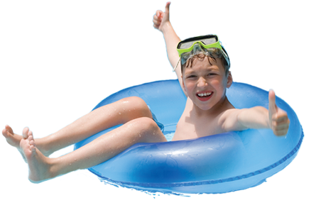 Personas En Piscina Png (454x300), Png Download