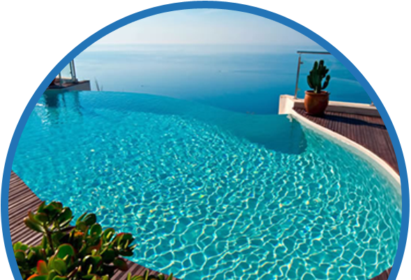 Windwest Water Treatment Swimming Pool - Piscine Diffazur Prix (589x401), Png Download