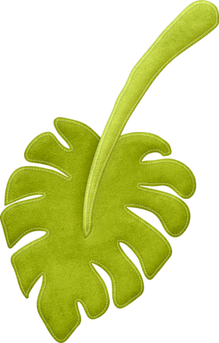 Leaf 3 - Folha Safari Desenho Png (320x500), Png Download