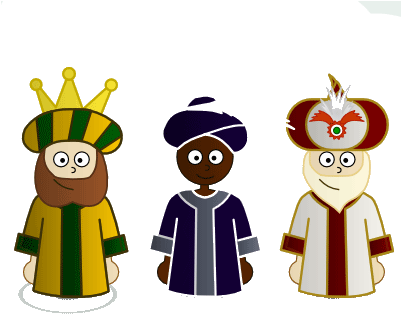 Dia De Los Reyes Magos (400x400), Png Download