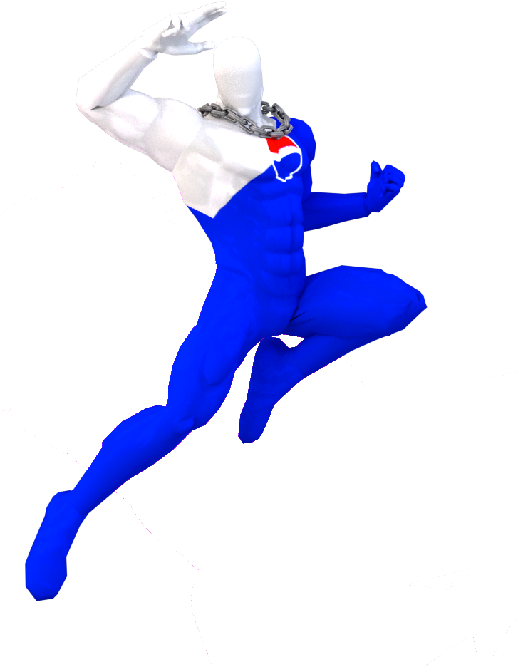 Csproject Cosmetics For Iwvi's Pepsiman Includes Hd - Jumping (1920x1080), Png Download