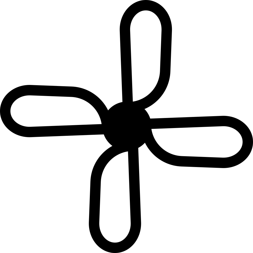 Ceiling Fan - - Ceiling Fan Vector Icon (980x980), Png Download