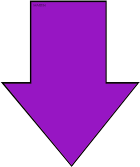 Purple Arrow - Pink Arrow (360x352), Png Download
