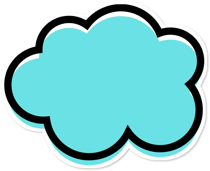 Adesivo Nuvens De Quasefalana - Cloud (962x962), Png Download
